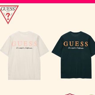 เสื้อยืดแขนสั้น Guess สีดํา Guess Unisex