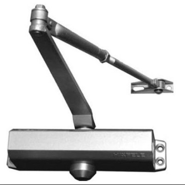 เฮฟาเล่ HAFELE โช๊คประตู โช๊คอัพประตู โช๊คประตูบานสวิง รับน้ำหนักได้ 60 กก.- สีเงิน งานเกรดพรีเมี่ยม