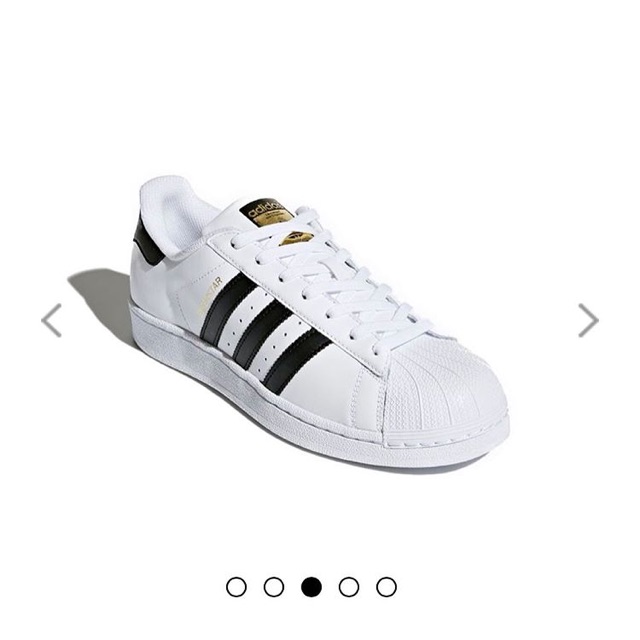 Adidas superstar us6.5 uk6 ใส่2ครั้งใหม่กรุบ