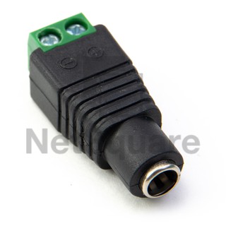 Female DC Power Plug Jack 2.1*5.5mm Adapter Connector CCTV 12v