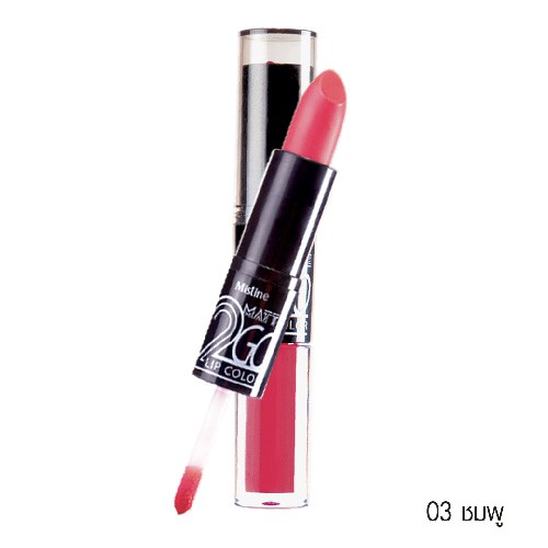 มิสทิน แมทท์  ทู โก ลิป คัลเลอร์ สีชมพู MATTE-2 GO-LIP COLOR-9 G-NO.03 ลดราคา เดรส ชุดเดรสสั้น