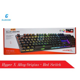 คีย์บอร์ดเกมมิ่ง HyperX Alloy Origins Mechanical Gaming Keyboard พร้อมส่ง