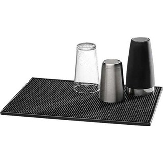 เสื่อยางกันลื่น สำหรับวางแก้วเครื่องดื่ม Rubber Bar mat 15 x 30 cm