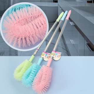 แปรงล้างห้องน้ำ แปรงขัดห้องน้ำ ล้างห้องน้ำ รุ่น Toilet-drain-cleaner-mop-stick-stainless-steel-05a-T7