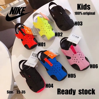 160* พร้อมส่ง * Nike รองเท้าแตะ รองเท้าชายหาด กันน้ํา สําหรับเด็ก