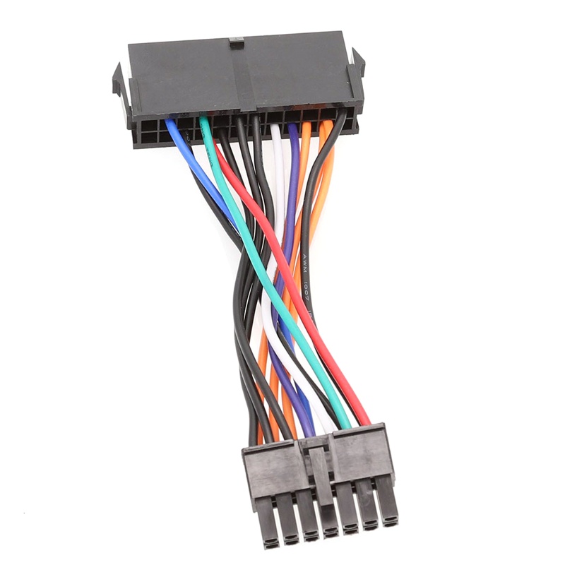 ✿ สายเคเบิ้ลพาวเวอร์ซัพพลาย ATX 24pin To 14pin Line PSU สําหรับ Lenovo โน้ตบุ๊ก