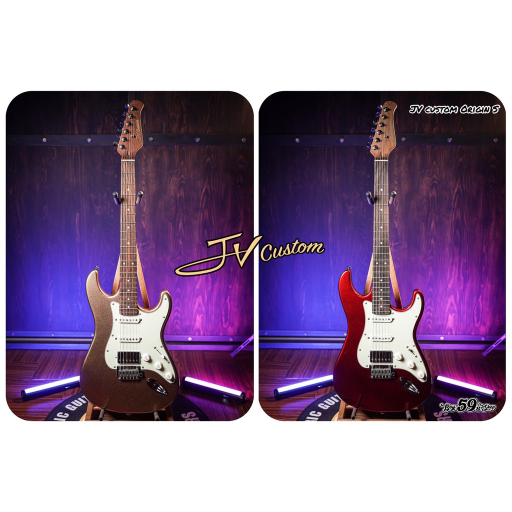 JV Custom Origin S กีต้าร์ทรง Strat พร้อม Set Up ฟรี !!