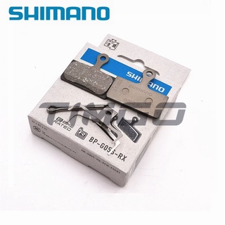 Shimano G05S แผ่นดิสก์เบรกเรซิ่น สําหรับ BR-M987 M985 M9000 M9020 M8100 M8000 M785 M7100 M7000 M675 M666 M6100 M6000 M615 RS700 CX77 RS785 R785 R517 R317 G03S