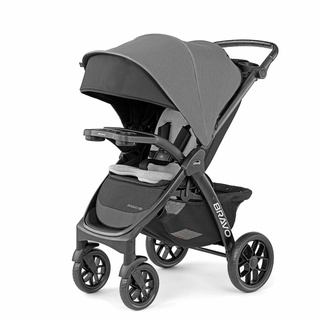 [ใช้ 2 โค้ดลดเพิ่ม] Chicco Bravo Le Cleartex Stroller Pewter รถเข็นเซ็ต