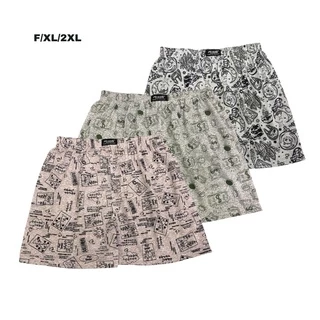 RINGO บ๊อกเซอร์ผ้าเทาท็อป COLLECTION TOPDRY F/XL/2XL คละลาย