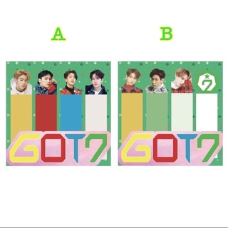 Post it (โพสท์อิท) Got7 มี2ลายให้เลือกค่ะ ราคาปกติ 99฿ ลดเหลือ10฿เท่านั้นค่ะ