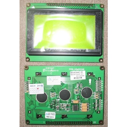 YY ความเข้ากันได้สากลใหม่E187447 RICH12864C-08 RICH12864C-SC-HT-LED04 PCB-HQM0024B