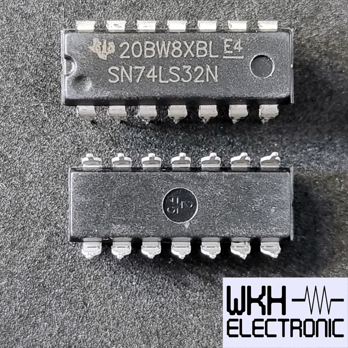IC TTL 74LS32 DIP SN74LS32N HD74LS32P หรือประตู 2 อินพุต 74LS32N