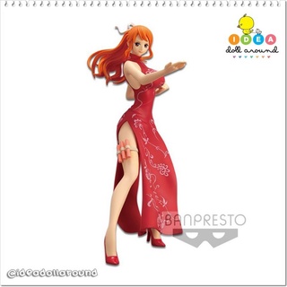 ฟิกเกอร์วันพีซ One Piece Glitter &amp; Glamours KungFu Style : Nami ชุดกี่เพ้าสีแดง