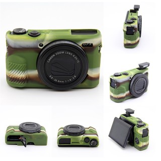 เคสซิลิโคนแบบนิ่ม สำหรับ Canon G7X Mark 2