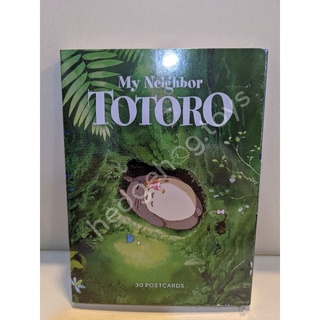 พร้อมส่ง โปสการ์ด My Neighbor Totoro (Studio Ghibli) 30 Postcards Postcard ของแท้