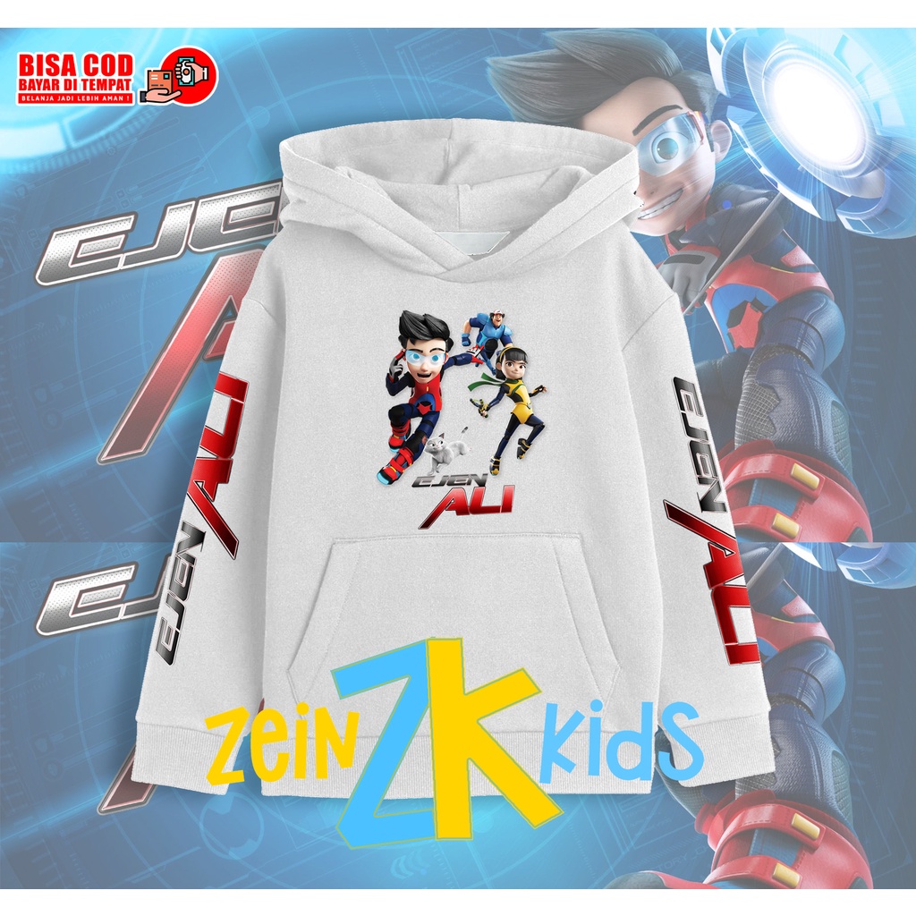 Ejen ALI เสื้อฮู้ด / เสื้อแจ็คเก็ต Ejen Ali