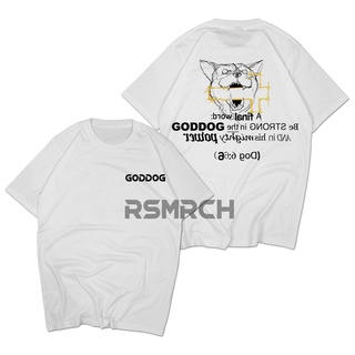 เสื้อยืด ผ้าฝ้าย ลาย Goddog Crew Combed 24s สําหรับผู้ชาย และผู้หญิง