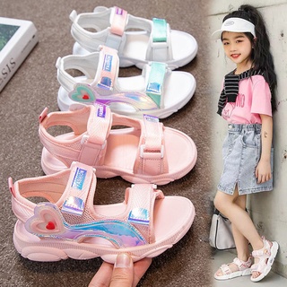 รองเท้าเด็กผู้หญิง。รองเท้าเด็ก。 Girls Sandals 2022 New Summer Soft Bottom Anti -skid Sports Baby Baby Children Shoes