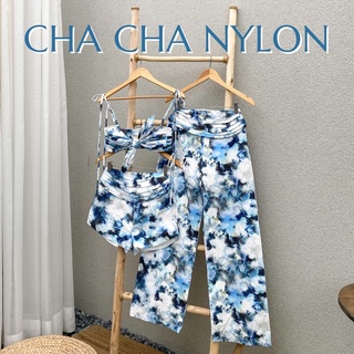 MINIGIRL | Cha cha nylon set พร้อมส่ง