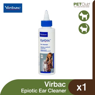 [PETClub] Virbac Epiotic® Ear Cleanser - ผลิตภัณฑ์ทำความสะอาดช่องหูสัตว์เลี้ยงสูตรไมเซลลาร์