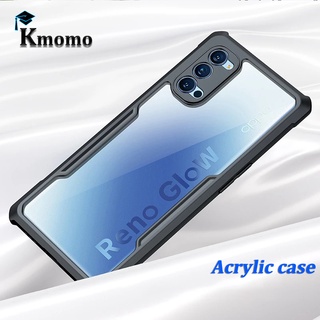 เคสใสกันกระแทก OPPO Reno 8 8z 7 7z 5 5F 4 4F 3 A94 A15 A15s A5s A3s A1K A12 A12e Pro 4G Acrylic Case