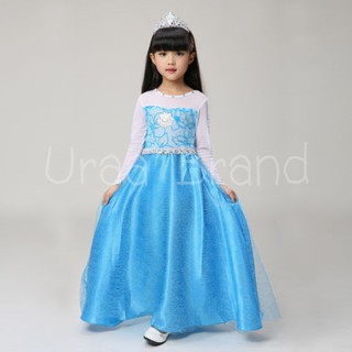 Promotion &lt; ส่งฟรี/พร้อมส่ง &gt; ชุดเจ้าหญิง ชุดเด็ก Princess Dress รุ่น Cystal Princess Dress