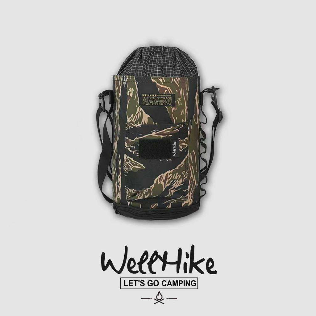 [พร้อมส่ง] Wellhike กระเป๋าสะพายไหล่ ทรงโท้ท ขนาดพกพา สําหรับใส่น้ําแร่ ตั้งแคมป์กลางแจ้ง