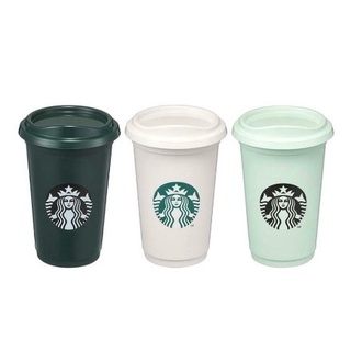 🎀【Last chance!!! พร้อมส่ง】 2021 แก้วสตาร์บัคส์เกาหลี Starbucks Korea Reusable Cup Set 591ml (3p) / 20oz