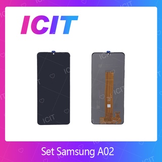 Set Samsung A02 (A022F)  อะไหล่หน้าจอพร้อมทัสกรีน หน้าจอ LCD Samsung A02 Display ICIT-Display