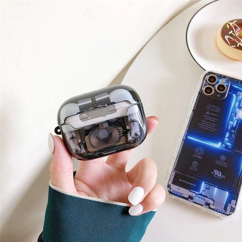 เคสหูฟังบลูทูธ Tpu ลายการ์ตูนตลกสําหรับ Apple Airpods 1/2 Airpods Pro #8