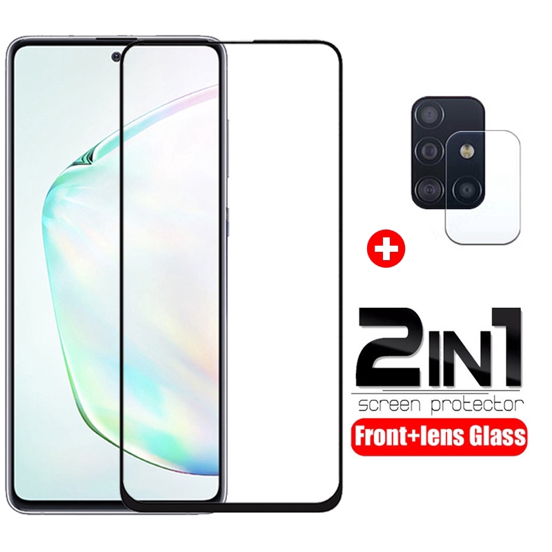 ฟิล์มกระจกนิรภัยเต็มหน้าจอ Samsung Galaxy A71 / A51 / A31 / A21S / A11 / M31 / Note 10 Lite / S10 Lite (TEMPERED GLASS)