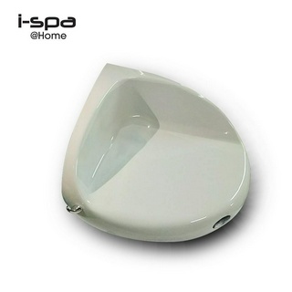 I-SPA ที่รองนั่งอาบน้ำอะคริลิค แบบติดผนังเข้ามุม รุ่น SEAT202 ขนาด 40x45x28 cm. สีขาว (SET202)