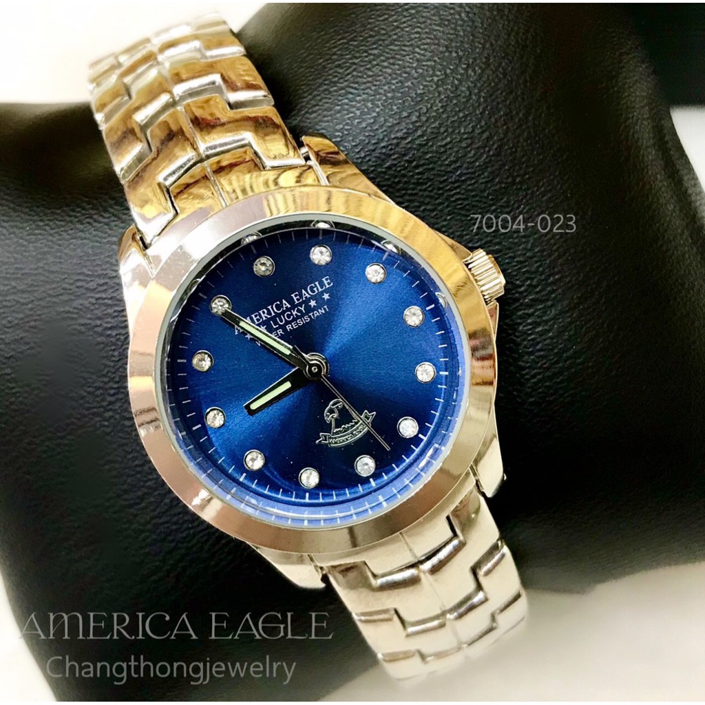 นาฬิกา America Eagle (7004-023) ทองคุณภาพดี ทองชุบ ทองปลอม ทองไมครอน