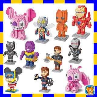 ตัวต่อ นาโน การ์ตูน Nanoblock Cartoon ตัวต่อฮีโร่ การ์ตูน ฮีโร่ มีหลายแบบให้เลือก❤