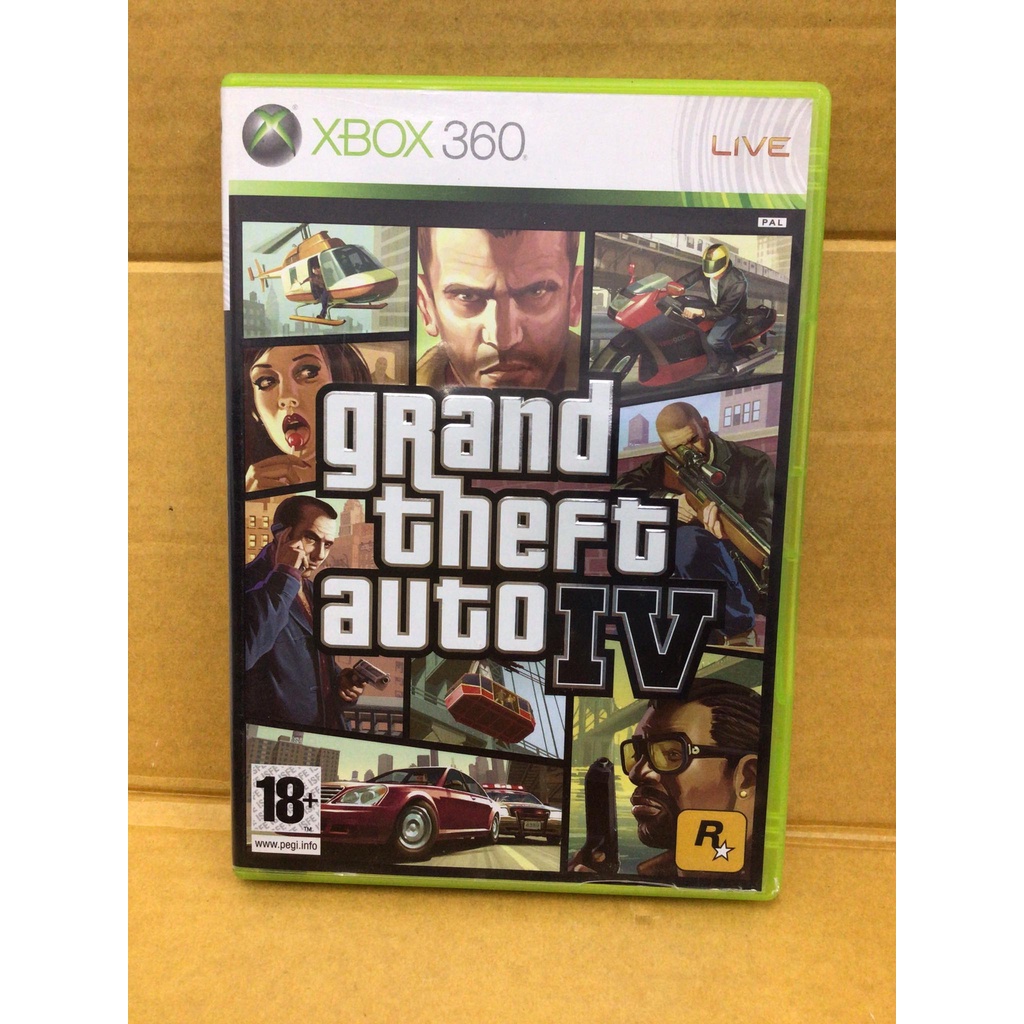แผ่นแท้ [Xbox 360] [English] Grand Theft Auto IV (Zone 2 EU/PAL) GTA 4
