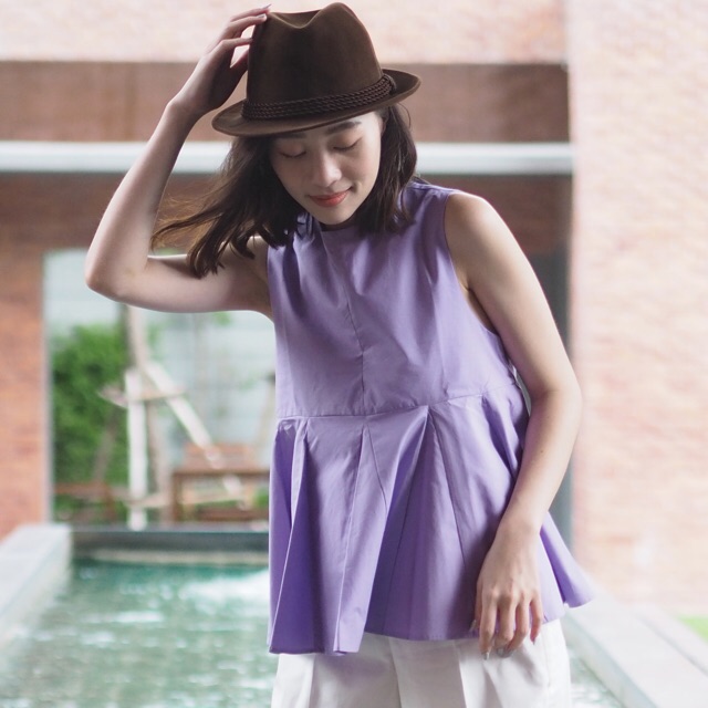 Clara Top - Beautiful purple