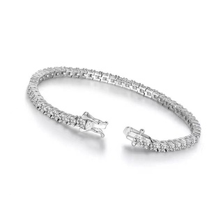 3mm Moissanite diamond silver 925 Tennis Bracelet with GRA Certificate