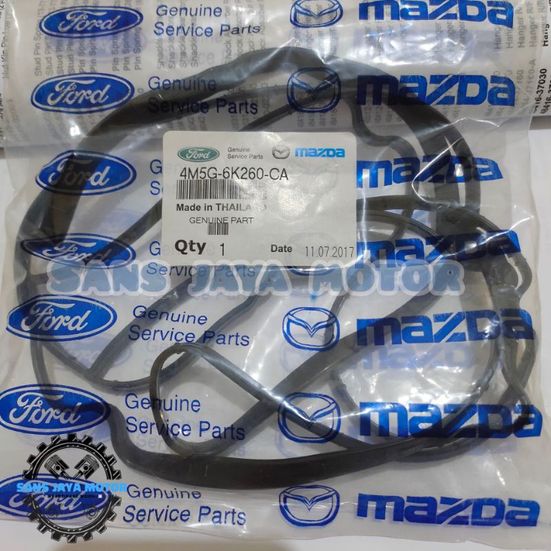 บรรจุฝาครอบวาล์ว - ปะเก็นฝาครอบวาล์ว Ford Fiesta 1.6 1600cc ดั้งเดิม