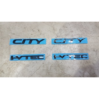 โลโก้อักษร ฮอนด้า ซิตี้ 2014 Honda City ivtec logo emblem