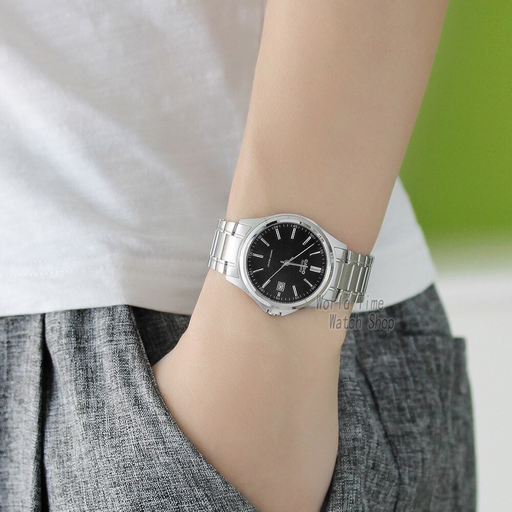 แท้ 100%  Casio Man/Lady นาฬิกาคู่ LTP-1183 MTP-1183 MTP-1239D MTP-1239 MTP-1183A (กล่องดำ) ดูดีประกันศูนย์​ 1 ปี