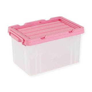 ว๊าว🍟 เวลแวร์ กล่องหูหิ้วพลาสติก ขนาด 30x44x26 ซม. รุ่น 1024 Plastic Container 24Ltr