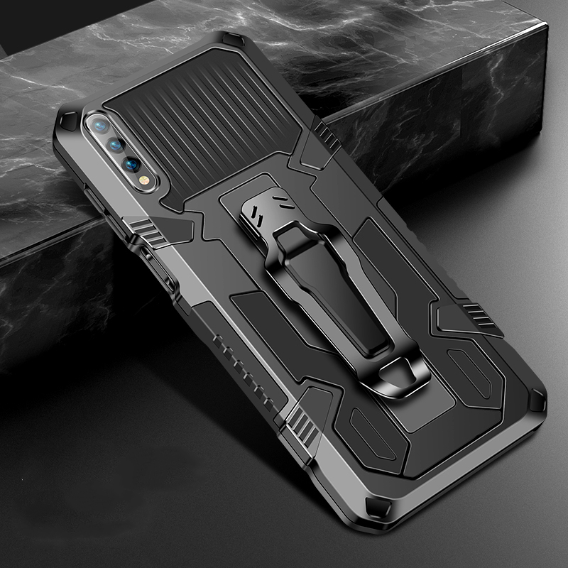 Huawei Y9s Y8s Y6s Y5p Y7p Y8p Y7a Y9A Hybrid ทนทานเกราะกันกระแทก Kickstand ฝาครอบคลิปเข็มขัด