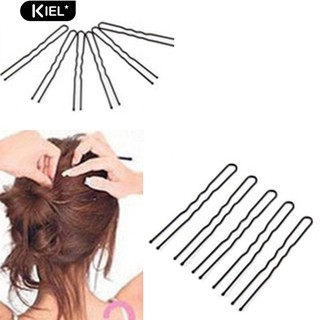 ‴50 ชิ้น U-shaped Hairclips Bobby Pin Barrette Hair แฮนด์แฮปปี้คลิปหนีบผม