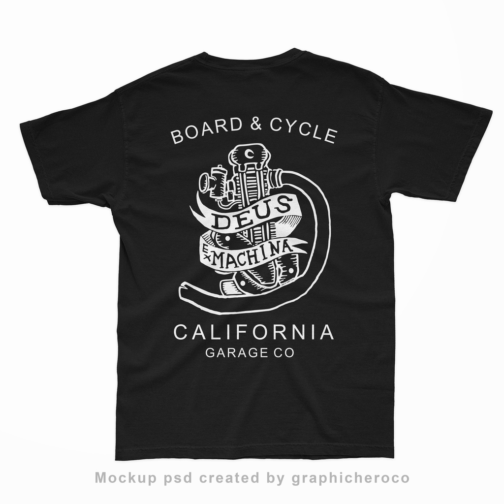 เสื้อยืด DEUS EX MACHINA CALIFORNIA
