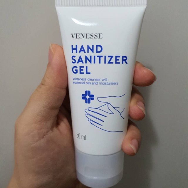 VENESSE Hand Sanitizer Alcohol Gel 50 ml. เจลแอลกอฮอร์ล้างมือ