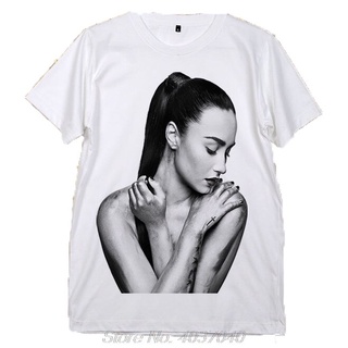 เสื้อยืดผ้าฝ้ายพรีเมี่ยม เสื้อยืดคอกลม ผ้าฝ้ายธรรมชาติ พิมพ์ลาย Side Of Demetria Devonne Demi Lovato Barney &amp; Friends สี