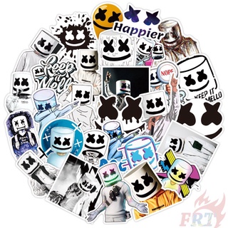 50Pcs/Set ❉ Rock &amp; Roll：Marshmello - Keep It Mello สติ๊กเกอร์ ❉ EDM Music DIY Fashion Mixed Waterproof Doodle Decals สติ๊กเกอร์