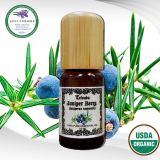 Juniper Berry USDA Organic Essential Oil  น้ำมันหอมระเหย ลูกจูนิเปอร์ เบอร์รี่ ออร์แกนิค