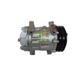 คอมแอร์ ซันเด้น 7H15 น็อตข้าง อีซูซุ-134A (บิ้ว12V) Compressor SANDEN Isuzu